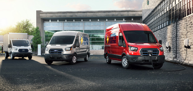 A closer look at Ford s all electric Transit van - 68