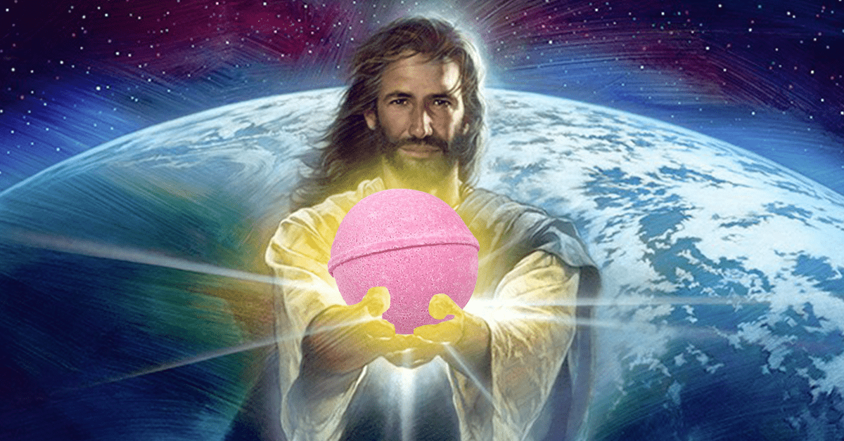 Blessed be the relaxation powers of a CBD bath bomb