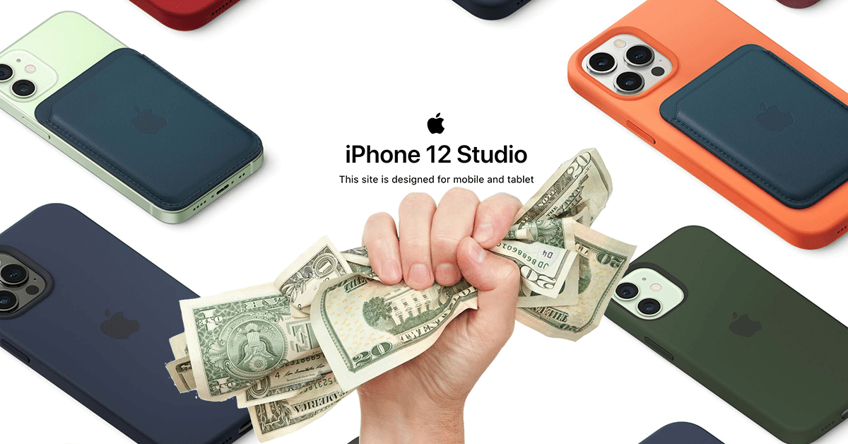 Apple’s iPhone 12 Studio lets you build a phone to bankrupt you