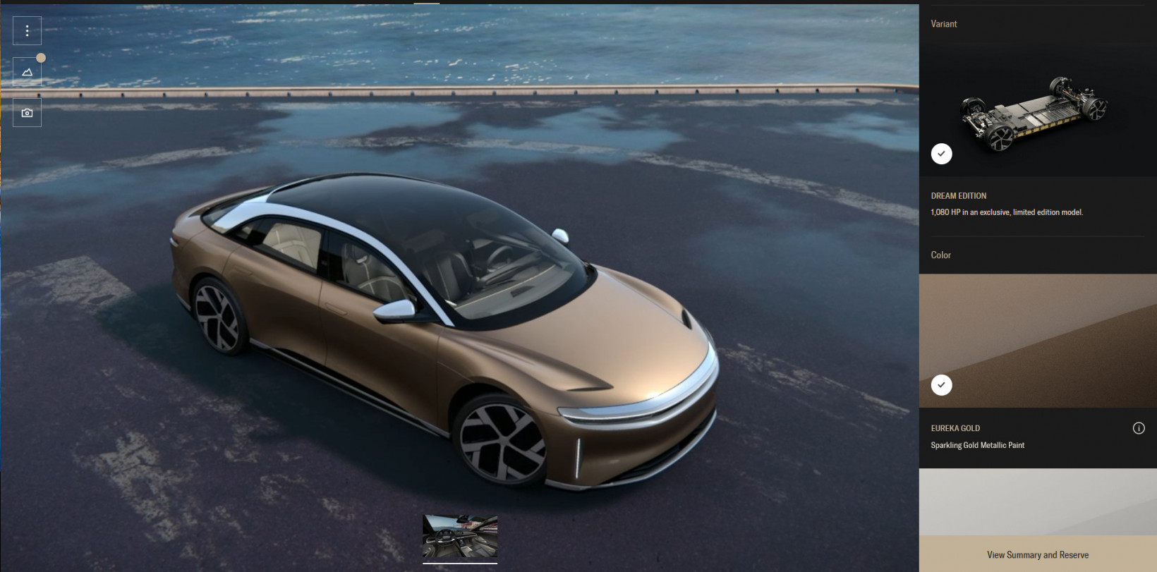 lucid, air, car, future, configurator