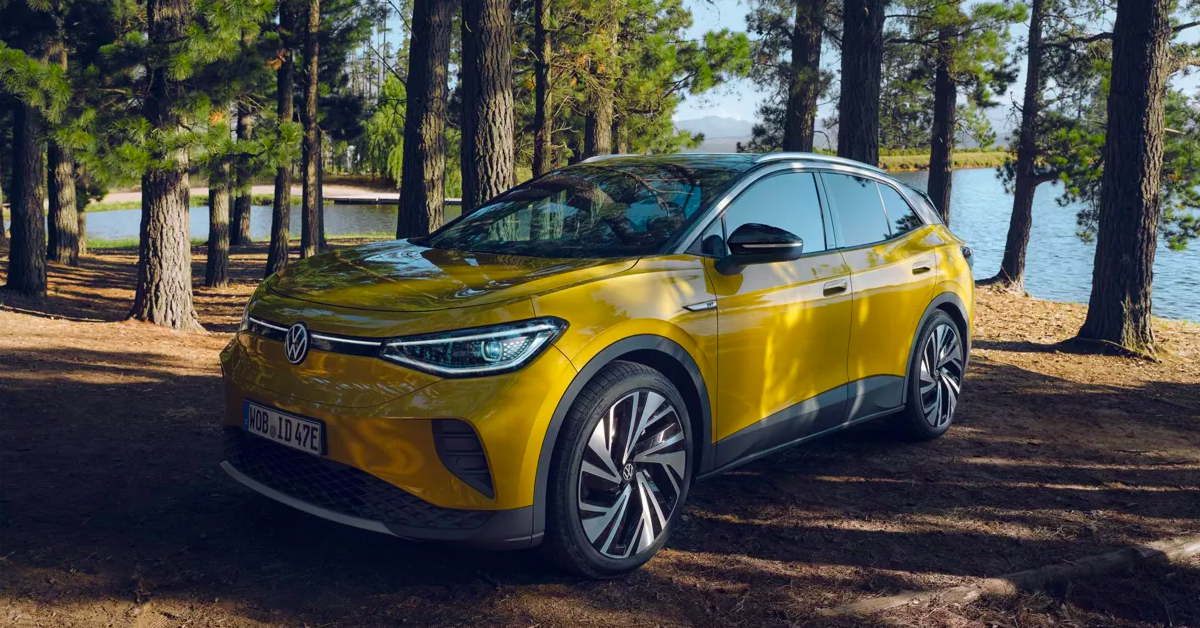 Behind the wheel of the Volkswagen ID.4 crossover