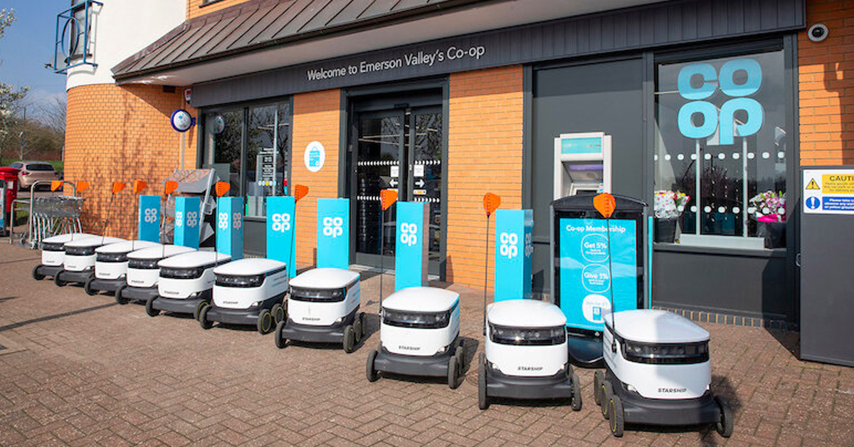 UK supermarkets roll-out further robo-delivery trials