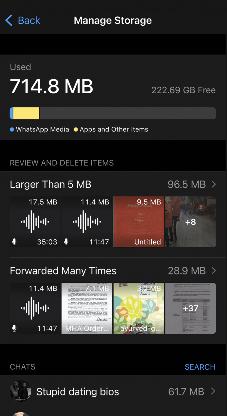 Here s how to easily get rid of large WhatsApp files - 86