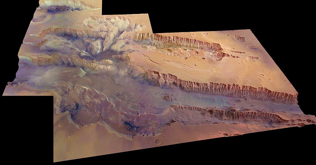 New stunning HD images show the largest canyon in our solar system