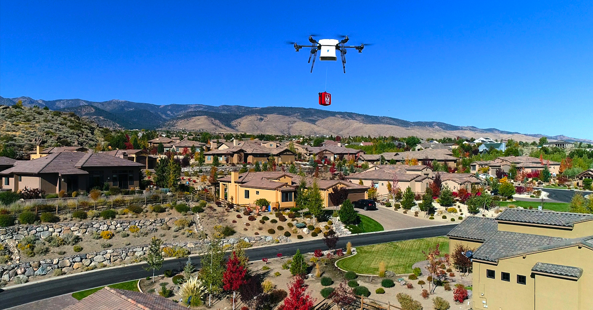 5G-powered drones will soon deliver packages in Florida