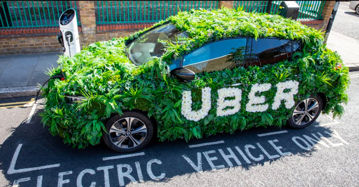 Uber expands its low-emission ride options to 1,400 more North American cities