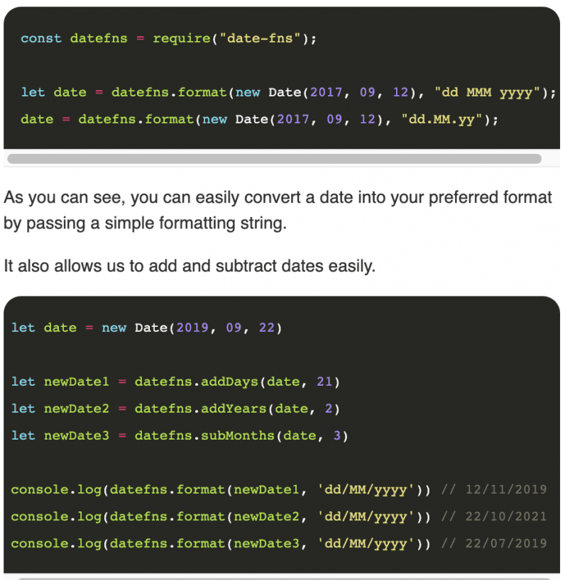 How to manipulate date and time in JavaScript