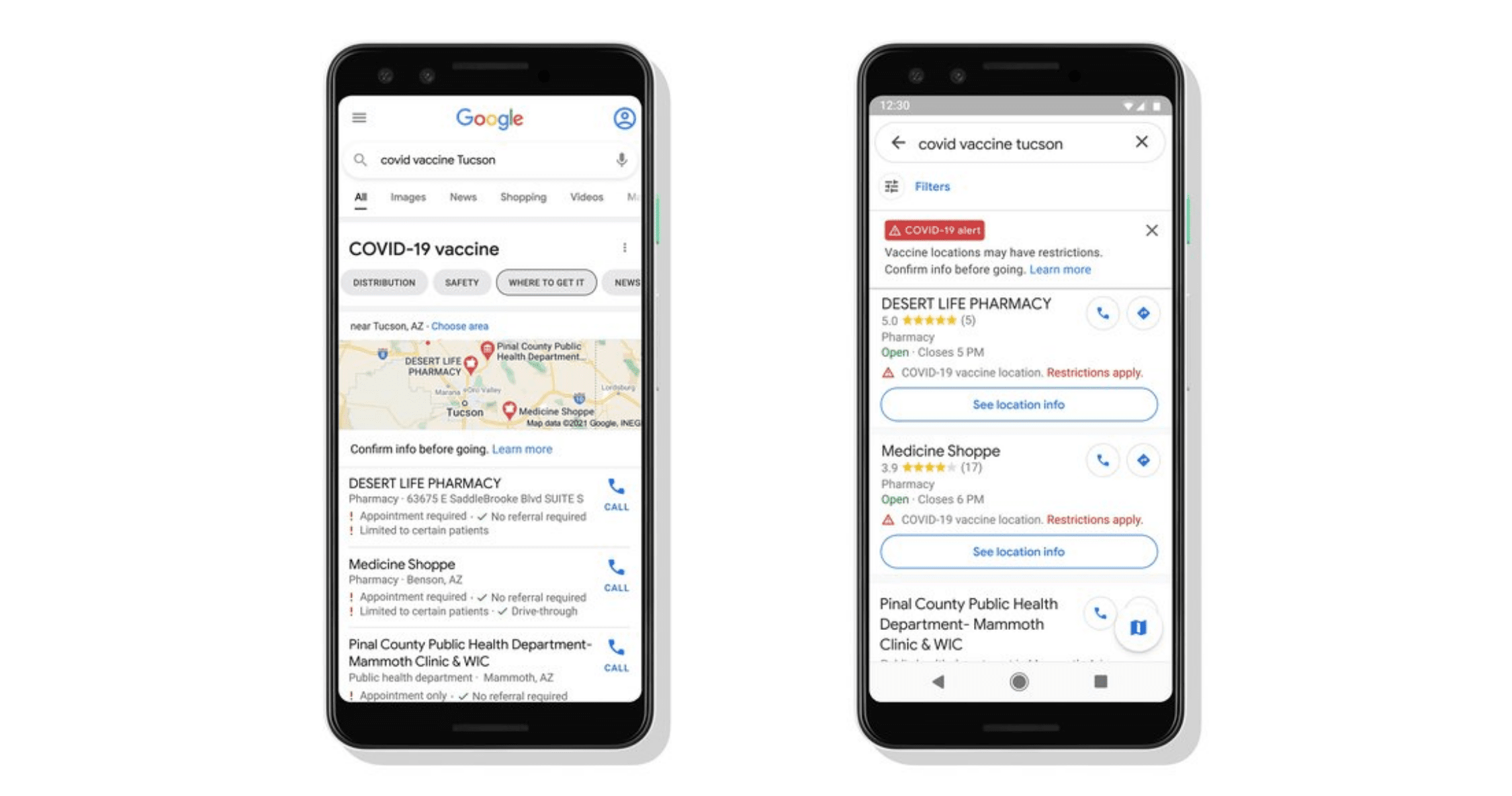 Google Maps is adding COVID19 vaccine sites
