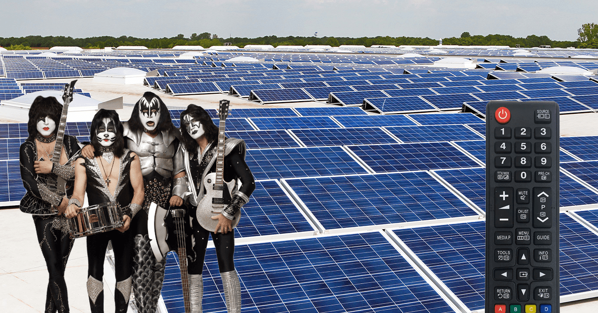 Kiss me, Samsung — all remotes should be solar-powered