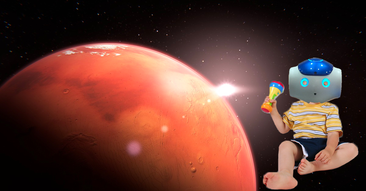 These self-sufficient robots can have ‘babies’ and colonize distant planets