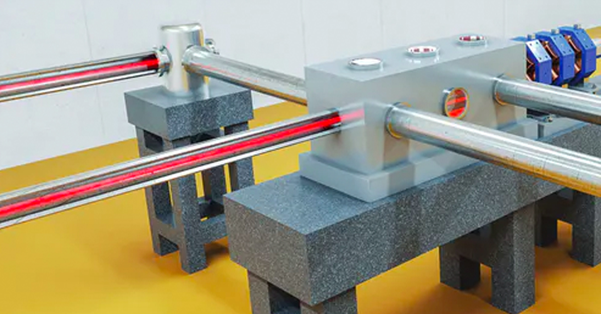 This tiny particle accelerator fits in a large room — making it much more practical than CERN’s