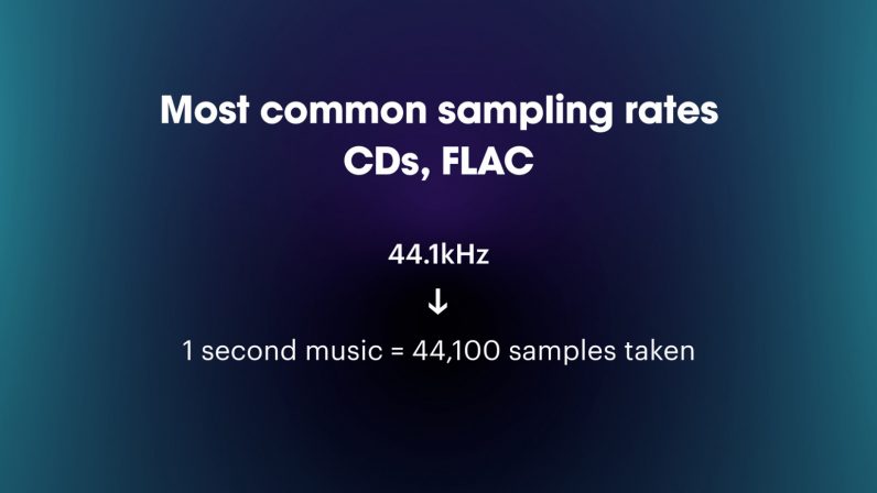 5 CD and FLAC most common sample rate