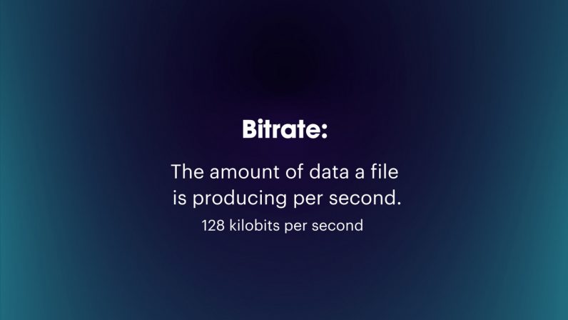 what is bitrate
