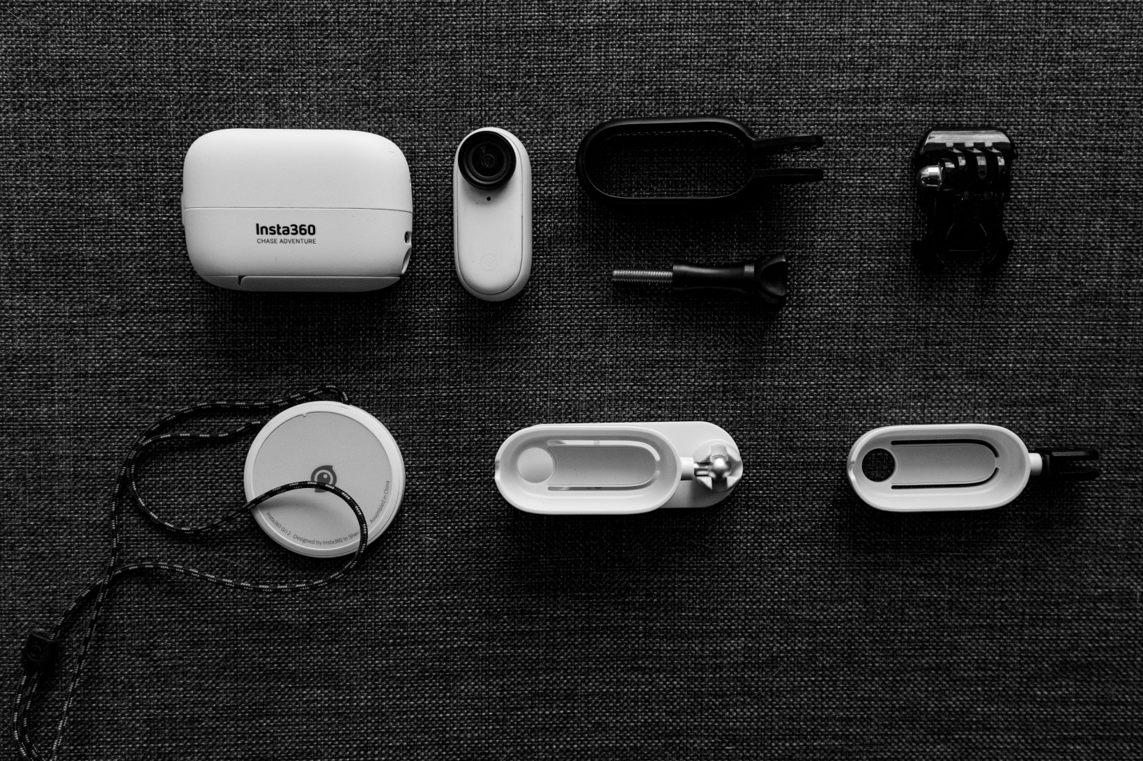 The Go 2 comes with a host of accessories to mount the camera for a variety of applications