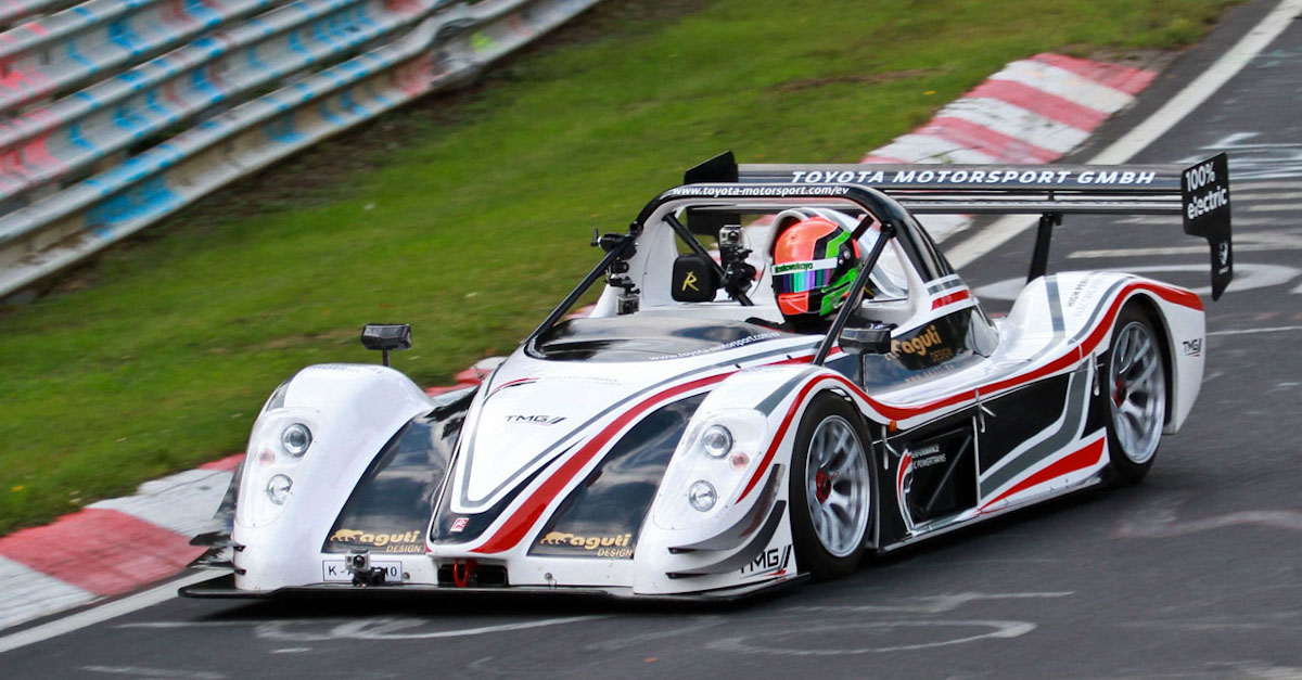 Watch Toyota’s souped-up electric Radical destroy the Nürburgring