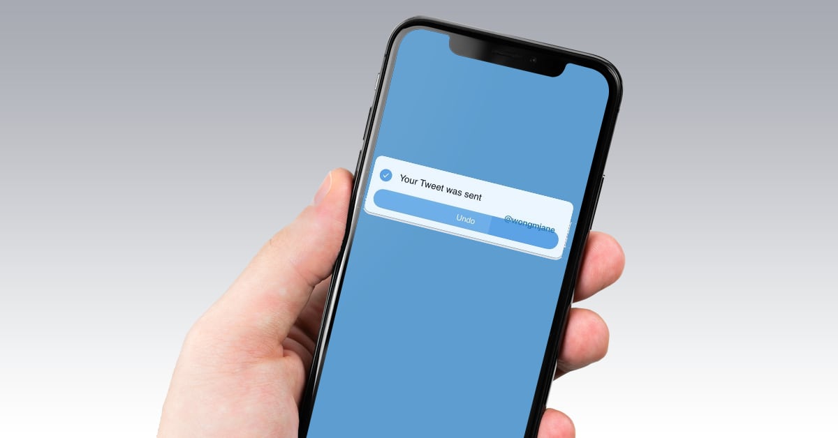 Twitter is testing the next best thing to the edit button — an undo send feature