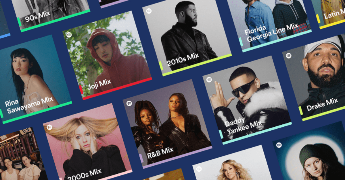 Spotify has launched a trio of new personalized playlists