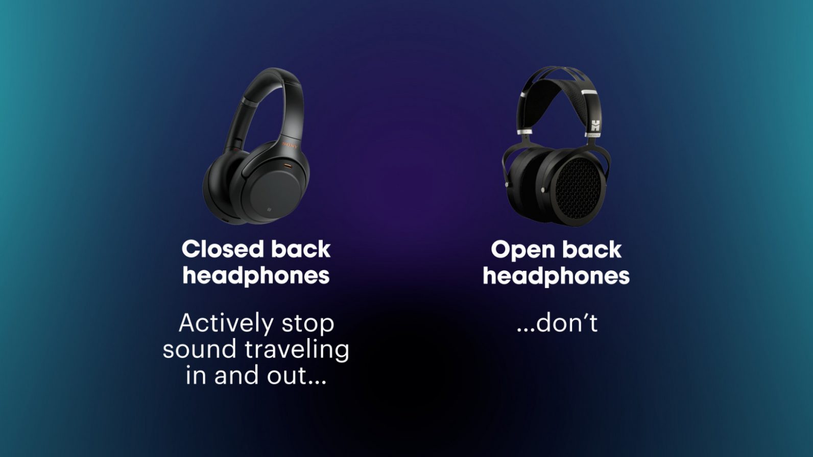 What’s the difference between openback and closedback headphones?
