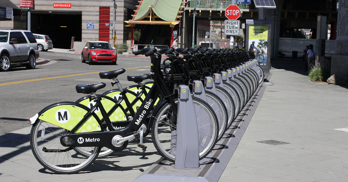 Nice, LA residents are cycling 22% more than they did in 2017