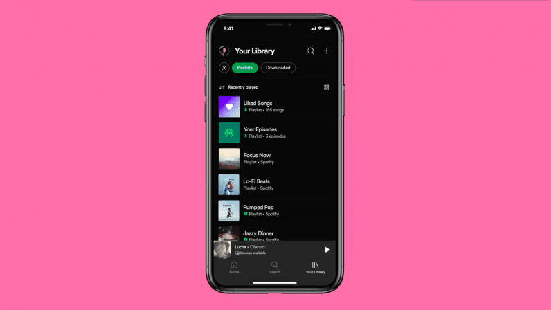Spotify finally makes it easy to find your downloaded music in the app - The Next Web
