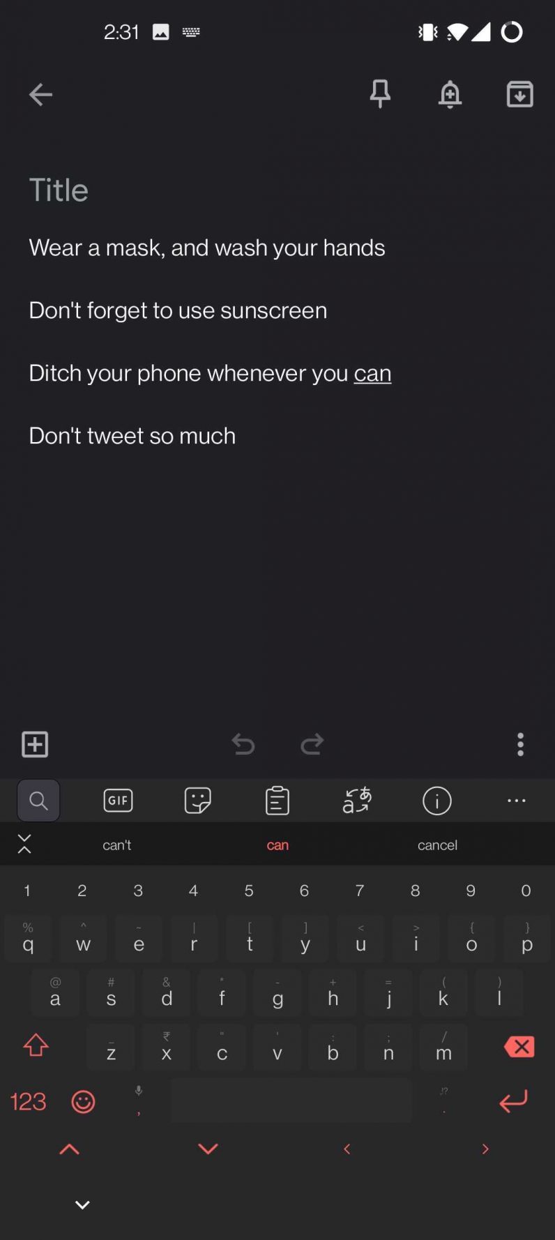 How to copy and paste multiple text snippets on Android and iOS