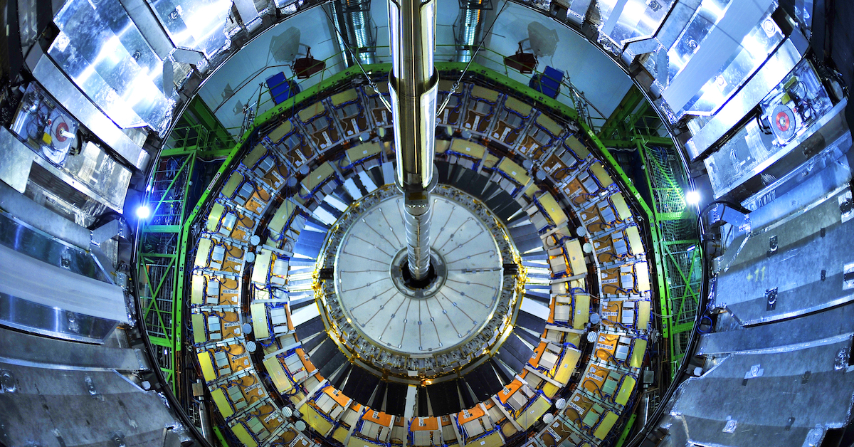 Here’s what happens when a beam of subatomic particles hits you in the face