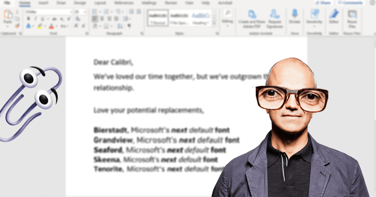 Microsoft teases Word’s next default font — so we got a designer to weigh in