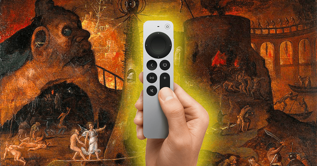 With the new Apple TV remote, the nightmare finally ends