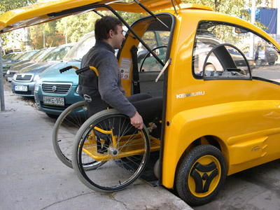 wheelchair, access, kenguru, EV