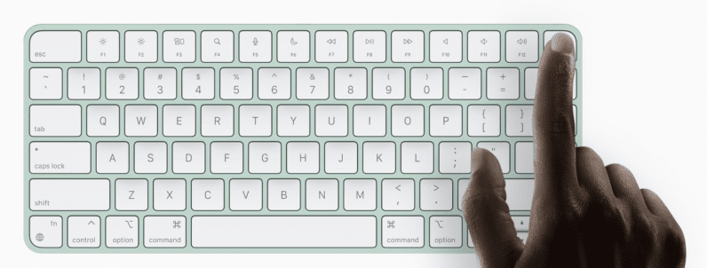 new magic keyboard touch ID new iMac