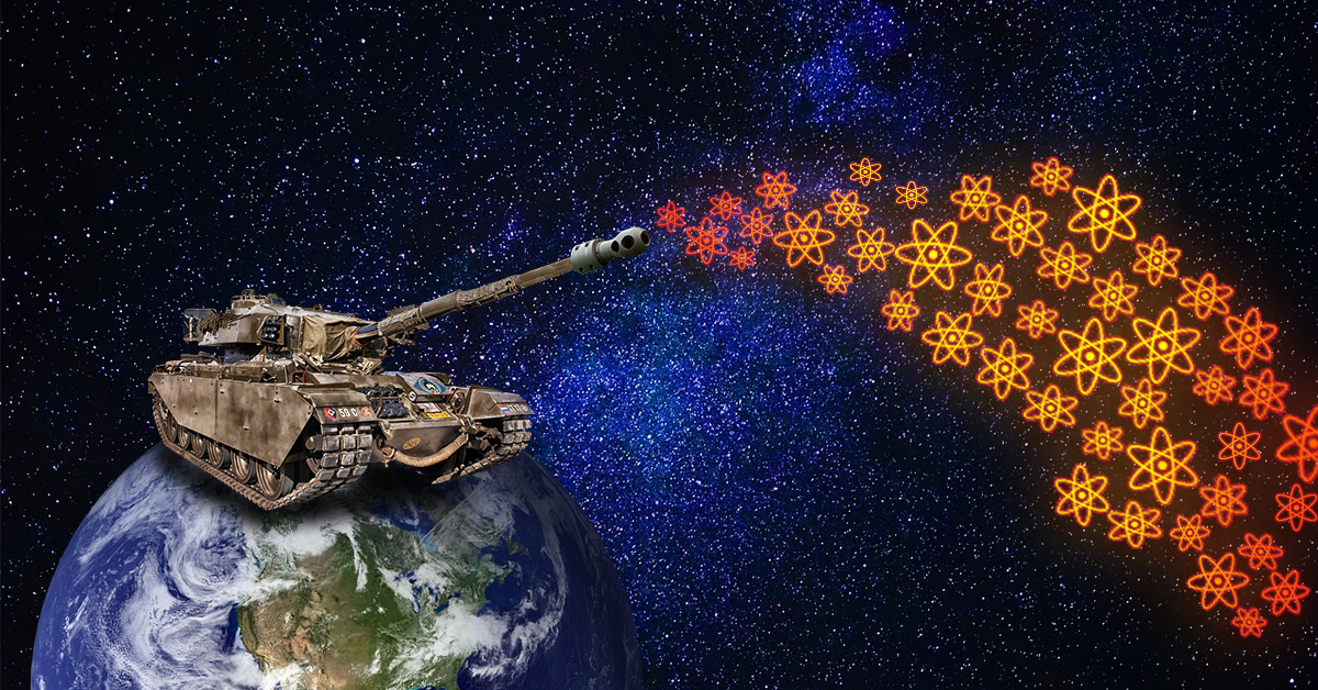 Quantum computers will win the next world war