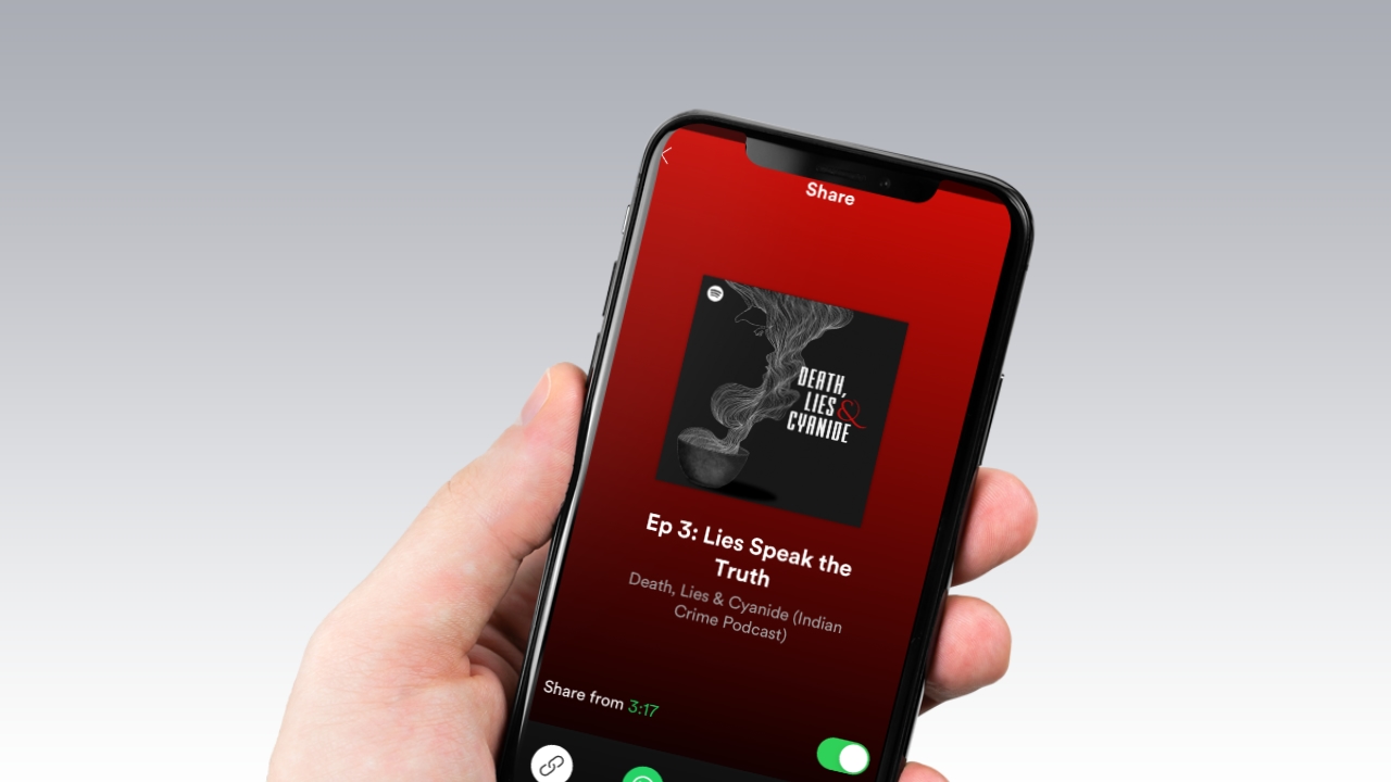 Spotify finally lets you share podcast episodes with a timestamp