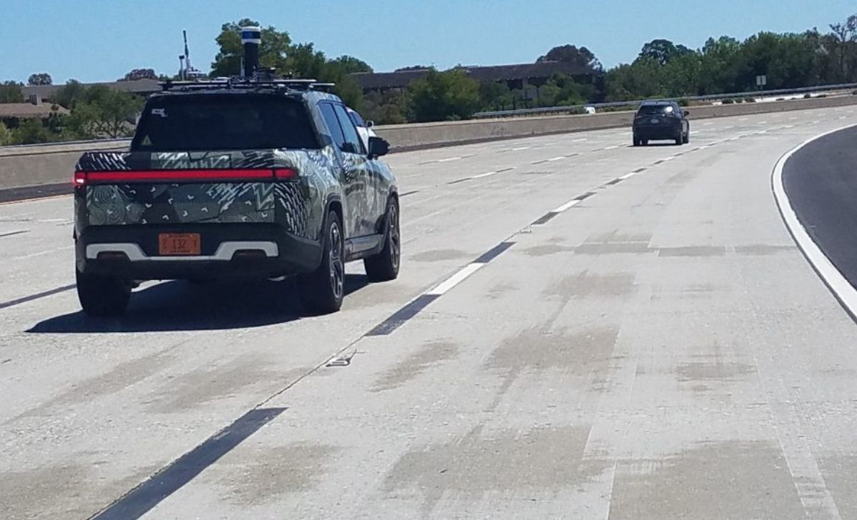 Rivian R1T’s been spotted with a LiDAR rig — is this Driver+ related?