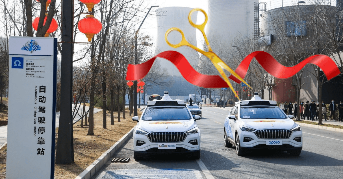 Self-driving robotaxis are now an actual ‘thing’ in China