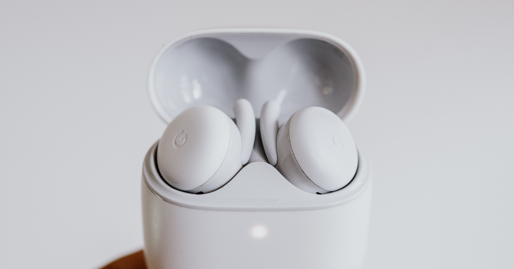 Pixel Buds A-Series in white color