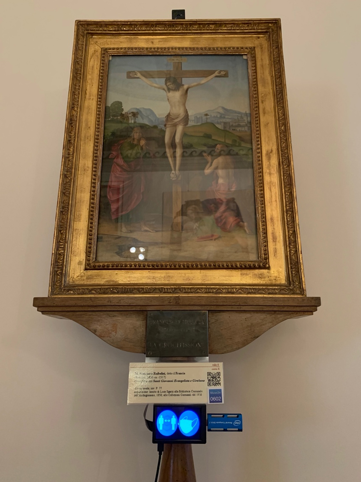 The ENEA and Istituzione Bologna Musei collaborated on the AI camera system.
