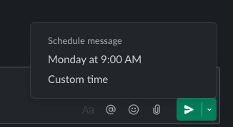 How to schedule messages on Slack - 62