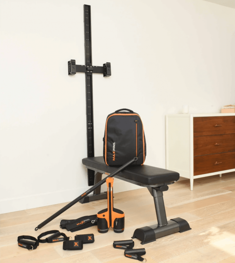 Review: The MaxPro is a gym that fits in a backpack with one big quirk