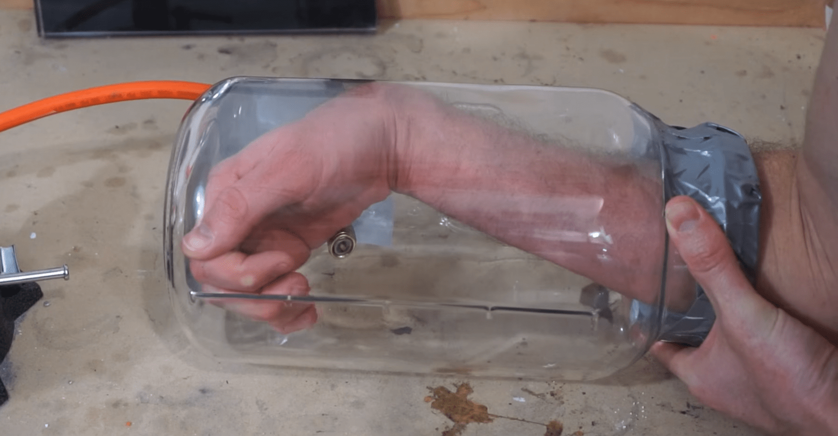 PSA: Sticking your arm into the vacuum of space would really suck