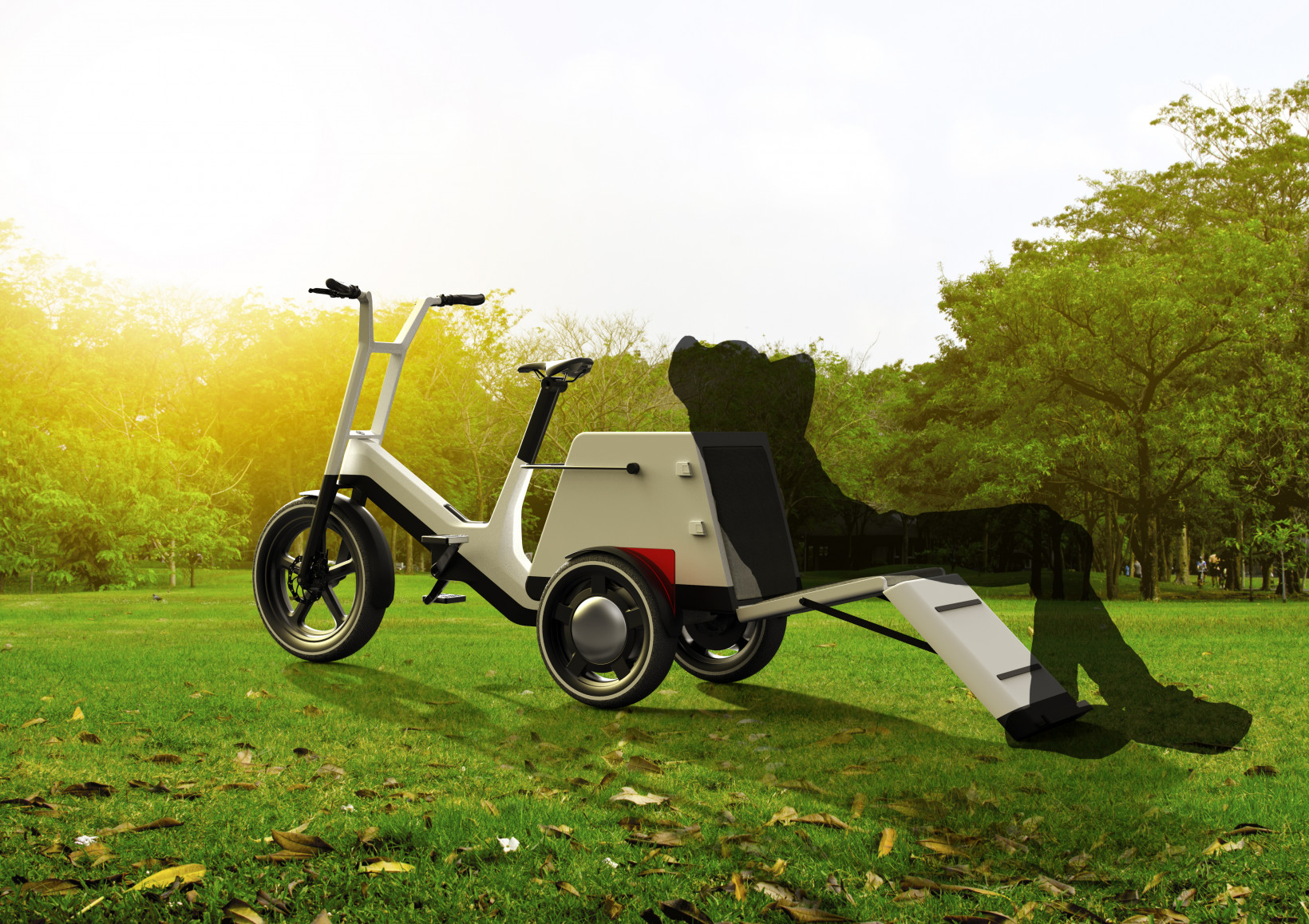 The BMW Dynamic Cargo ebike.