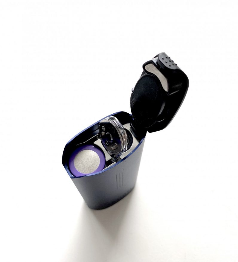 davinci iqc battery in device and mouthpiece