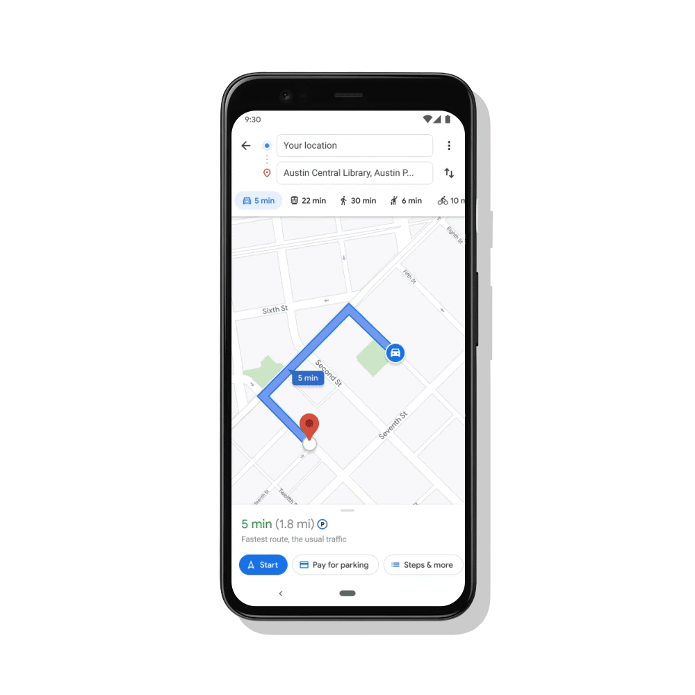 Google Maps lets you pay for parking in the app 