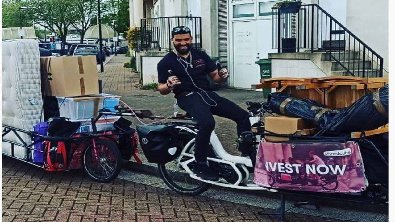moving house by cargo bike