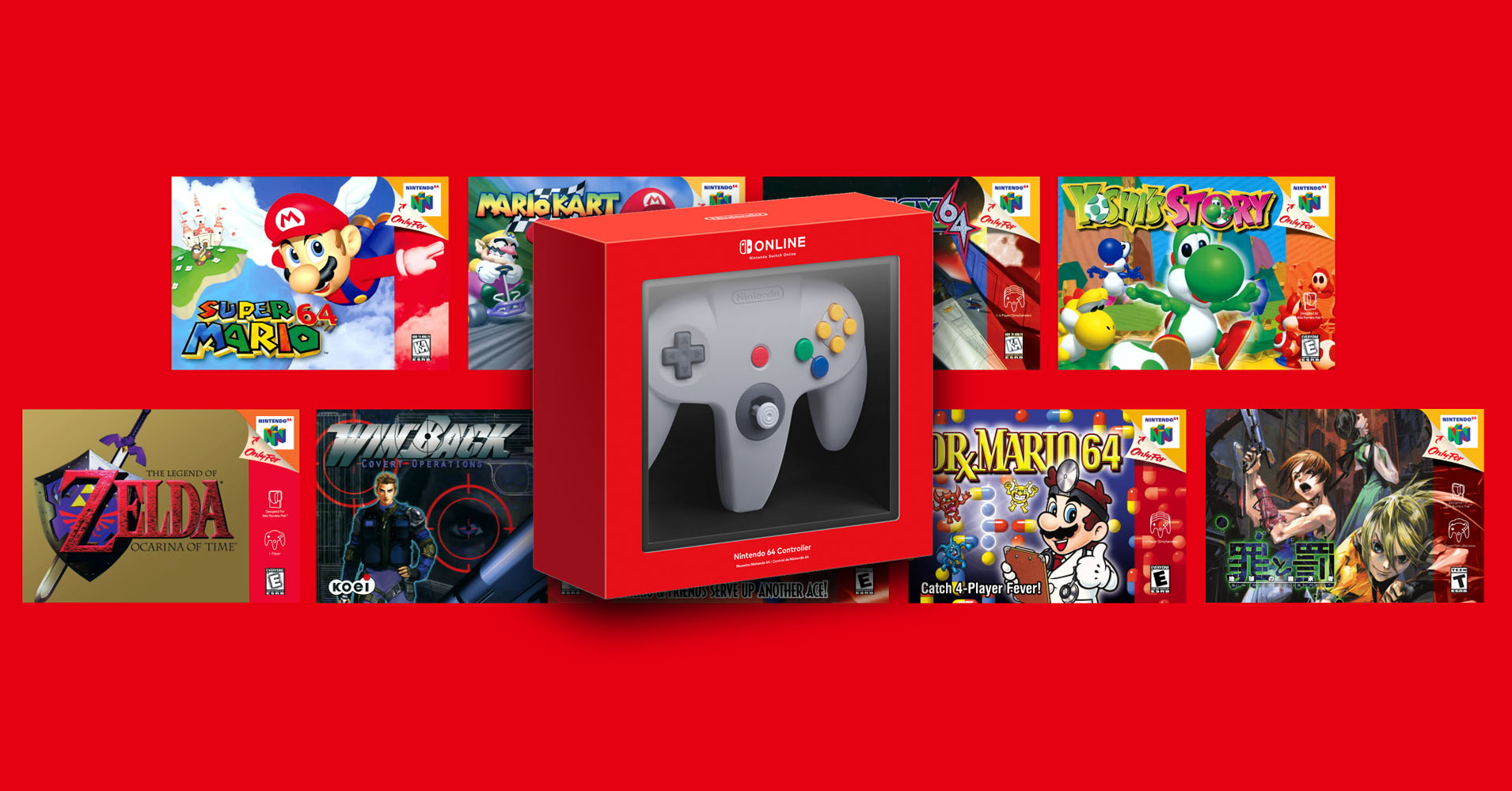 Nintendo Switch gets classic N64 games its controller