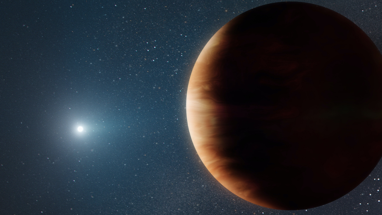 This Jupiter-like planet survived its dying star —  and it could offer clues for our own Solar System