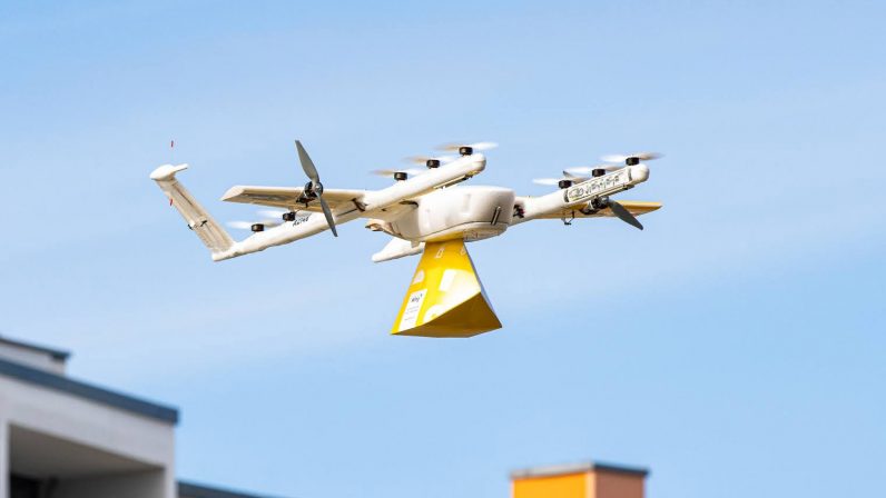 last-mile drone delivery 