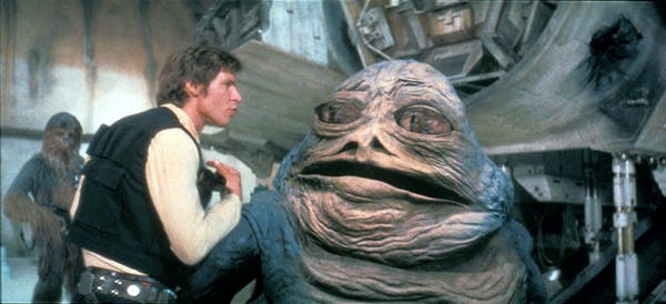 Research inspired by Star Wars’ Jabba the Hutt created human-style eyes for robots. Photo12/Alamy