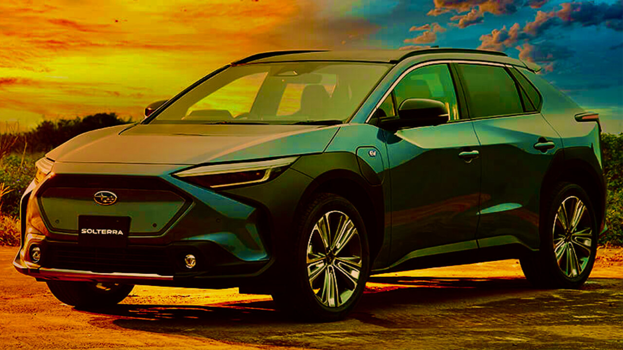 Subaru unveils its first EV a week early and I’m suspicious