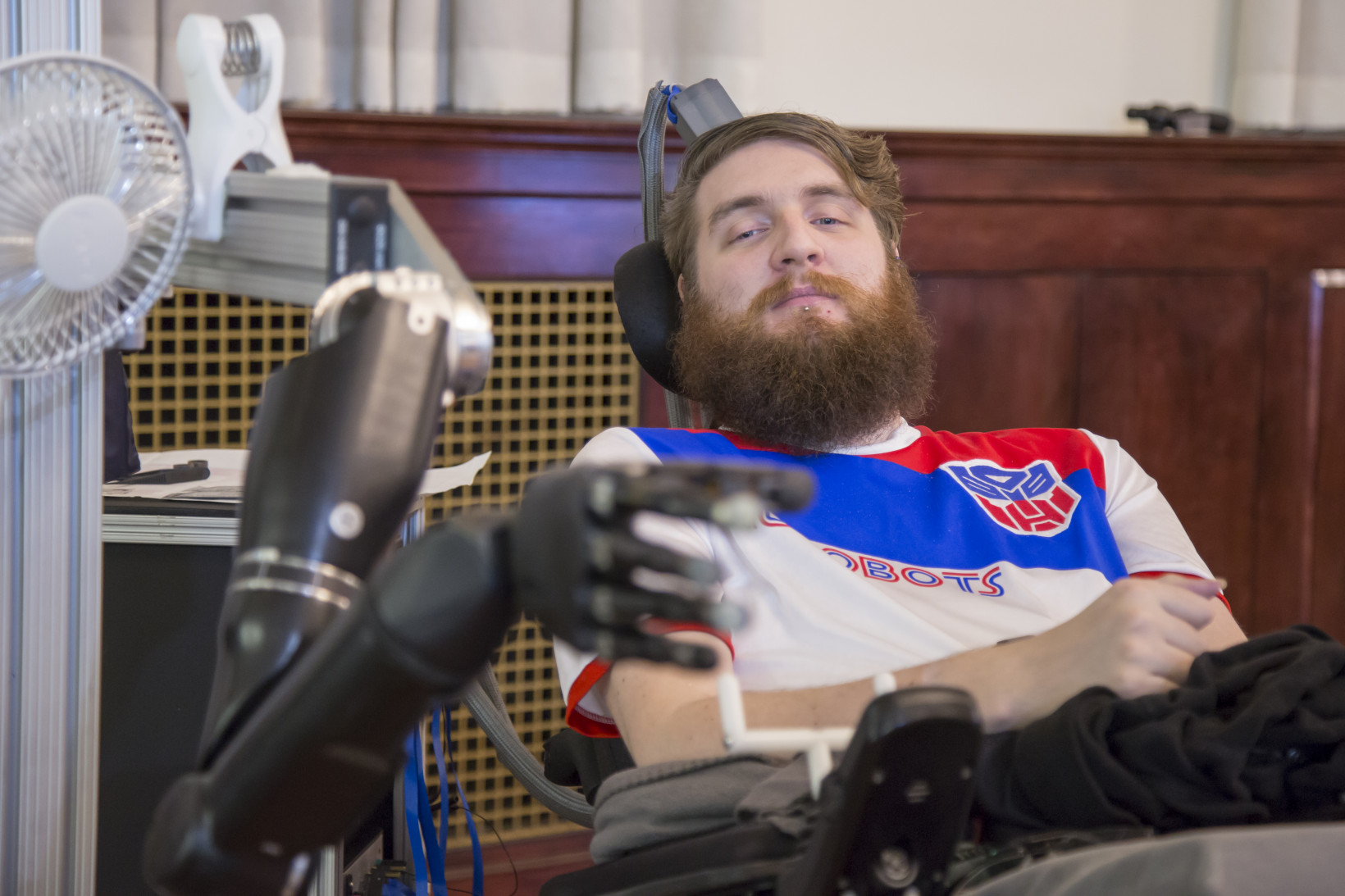 Nathan Copeland, who was left quadriplegic after a car accident in 2004, has had a BCI implanted in his brain