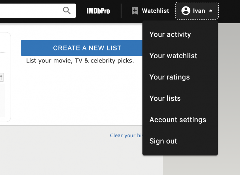 Ditch Netflix's My List for IMDb lists